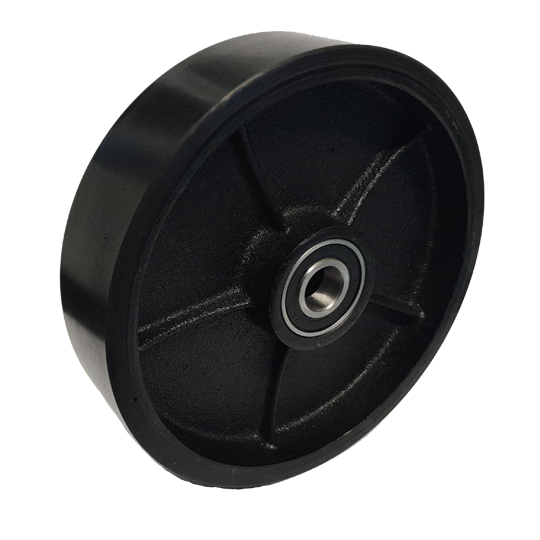 Tractel Pioneer Polyurethane Steer Wheel 180mm x 50mm x 25mm
