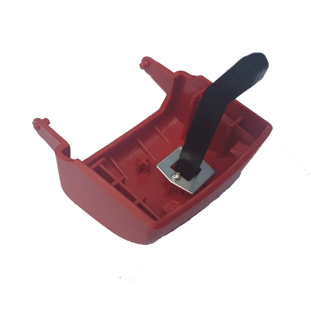 Red emergency push button, BT part number 220822, compatible with LPE200, LWE130, SPE125