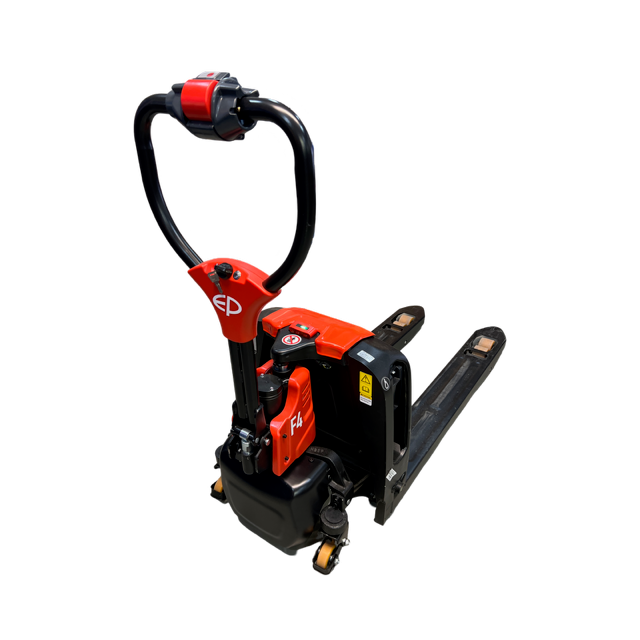 EP Equipment F4 compact lithium pallet truck for narrow aisles