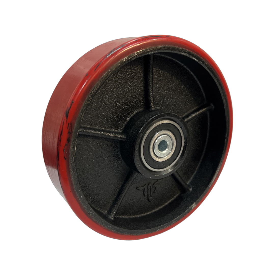 Polyurethane Steer Wheel Complete 180mm x 50mm x 15mm