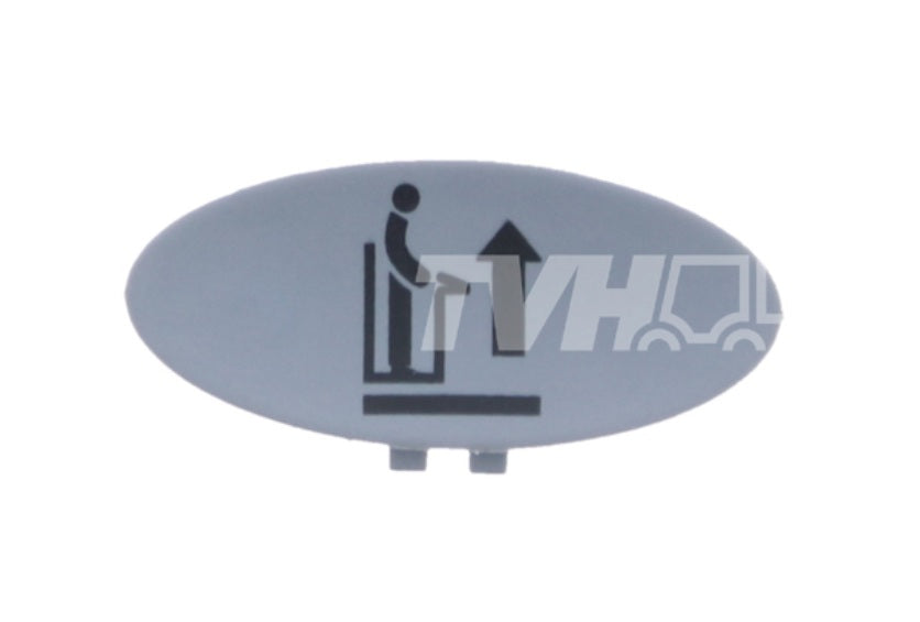 BT Toyota Lift Platform Symbol Plate 171585-006