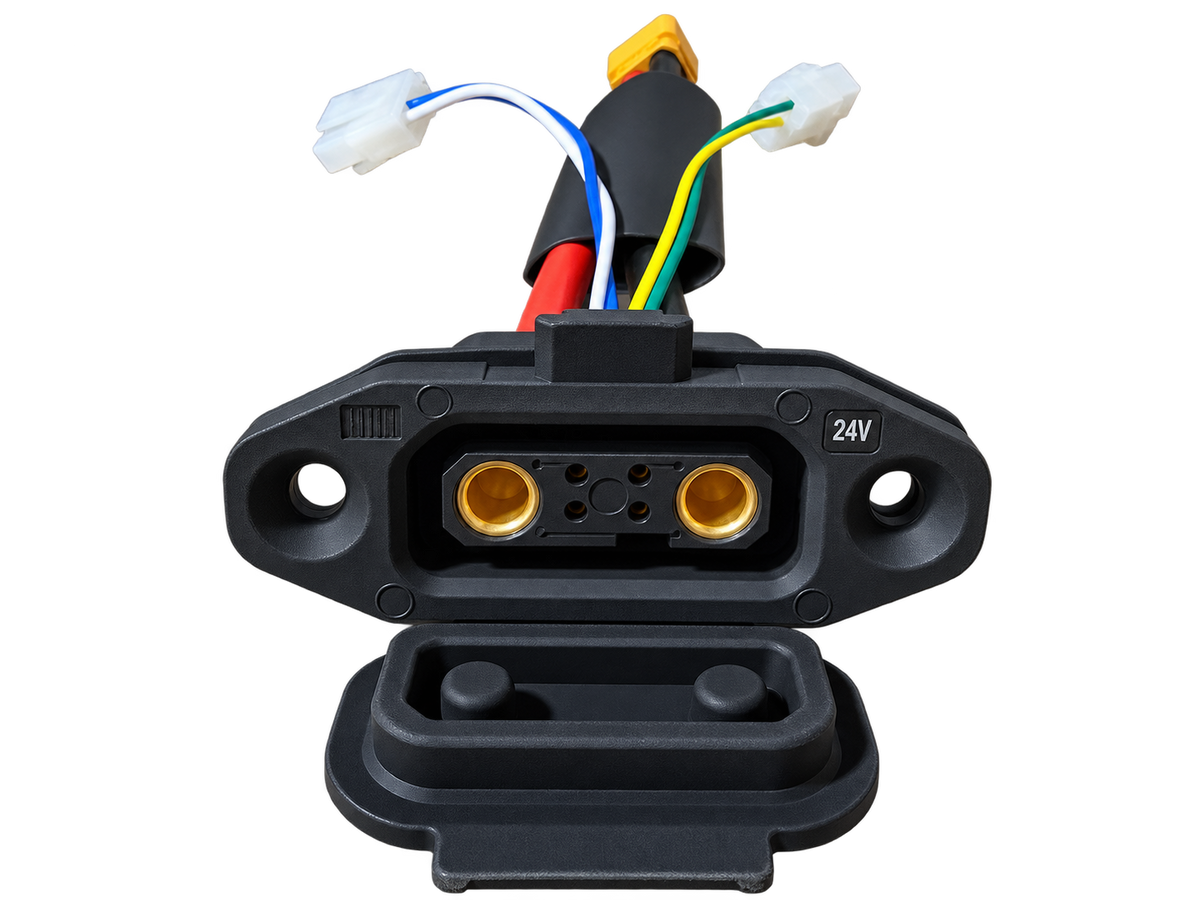 24V Battery Socket Connector and Wiring Harness for Pallet Truck