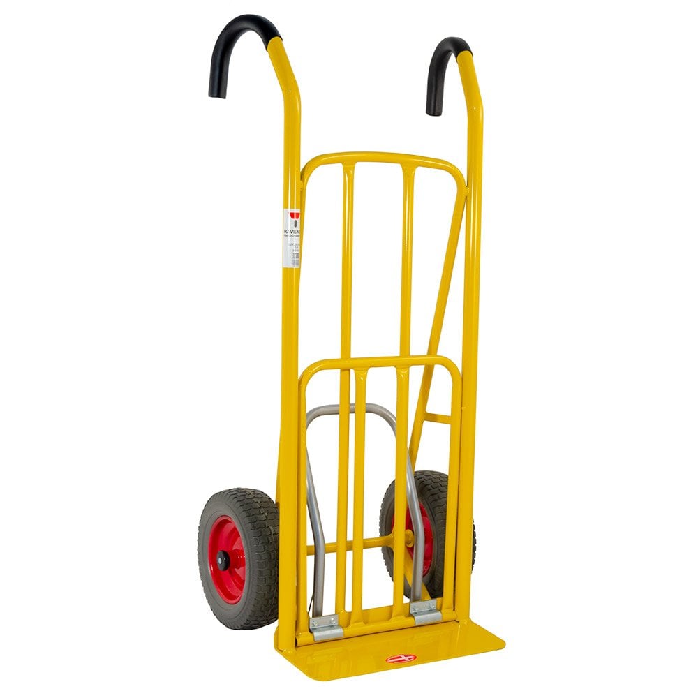 250kg Easy Tip Steel Sack Truck With Puncture Proof Tyres