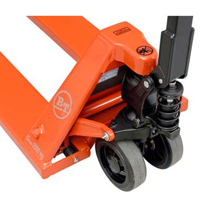 2300kg Silent Hand Pallet Truck 520mm x 1150mm R/PP