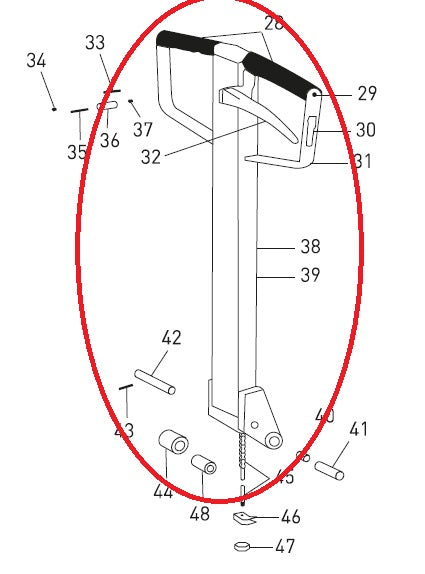 BT Toyota L2000 Tow Bar Complete 17470