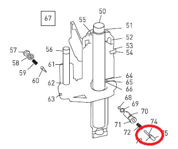 Piston BT Toyota 47051