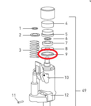 Locking Ring BT Toyota 20076