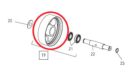 Wheel Complete Steel BT Toyota 160433
