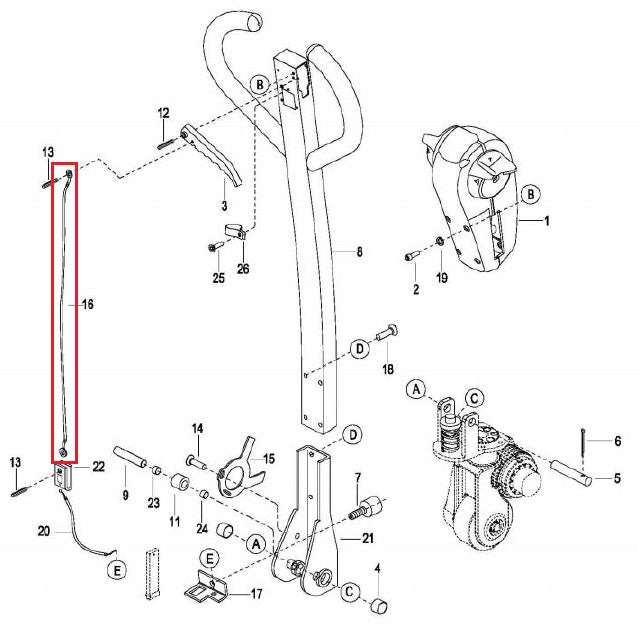 Steel Wire Bowden Cable Before October 2017
