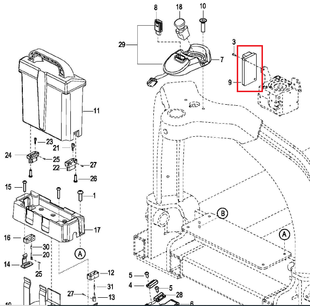 Linde MT12 Controller 1212C 11313653000