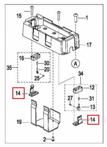 Still ECH12 Splint Crosspiece 11313630200