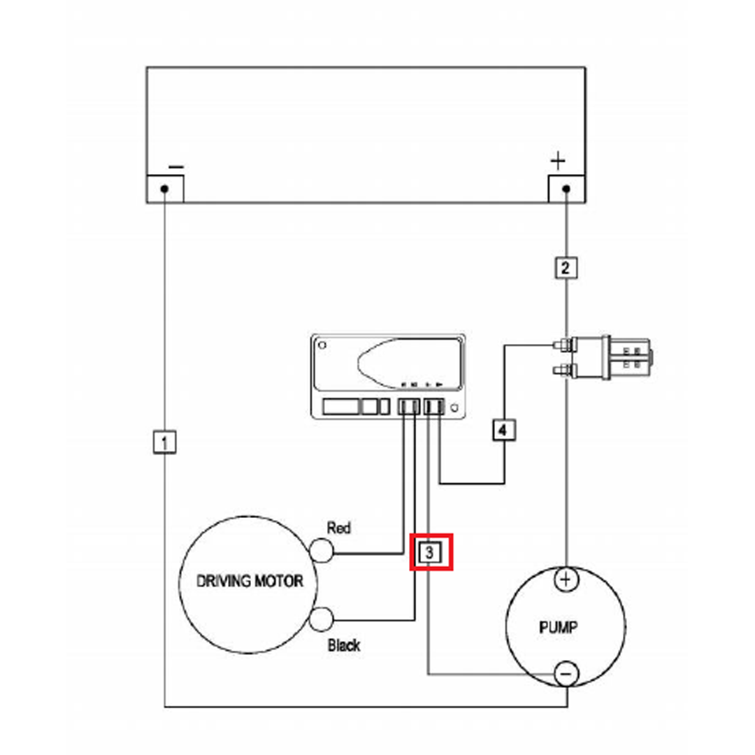 EP EPT12-EZ Negative Controller Cable 1113-530004-00