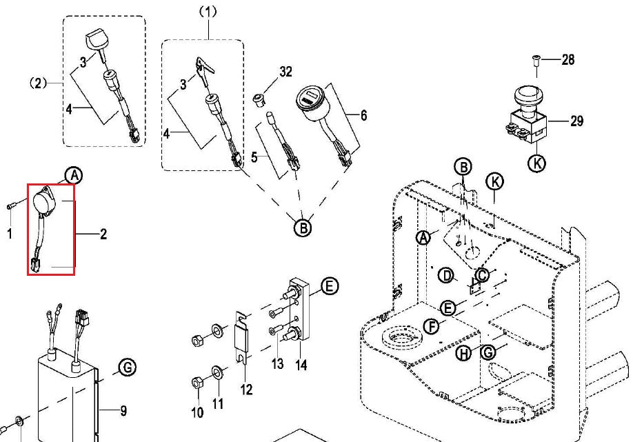 Buzzer Assembly EP Equipment 1115-520015-00