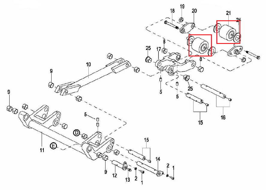 EP EPT20-RASS Load Roller 85mm x 70mm 1120-133000-00-01