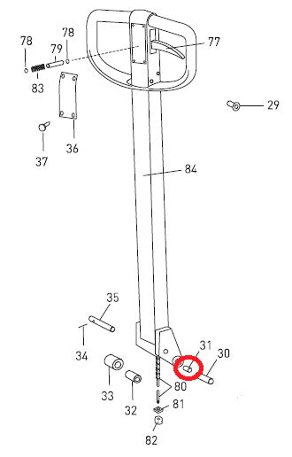 Bush 12mm x 14mm x 9mm BT Toyota 176827