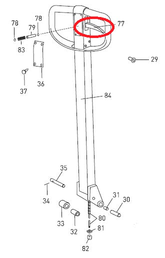 Handle Lowering BT Toyota 173754