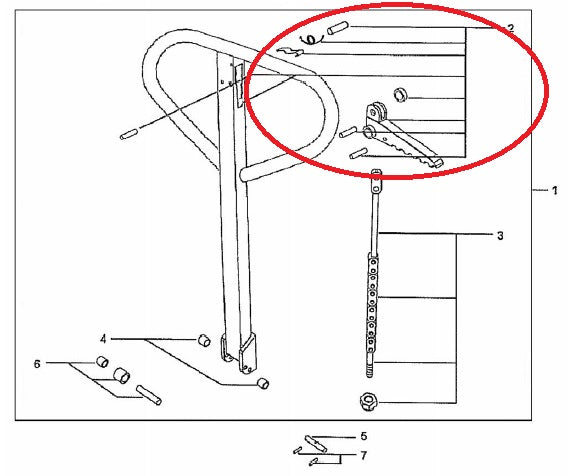 Lowering Lever Complete Total Source 144TA2950