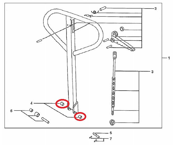 Bushing Handle Pivot 22mm x 20mm x 15mm Total Source 144TA2716