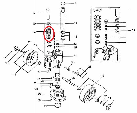 Spring Stainless Steel 49mm x 97mm Total Source 128TA4624