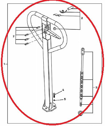 Handle Assembly Complete Total Lifter 128TA4454