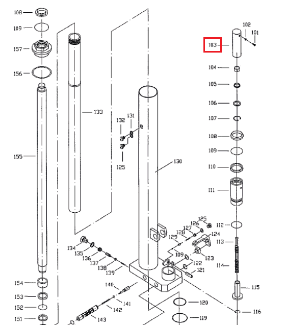 Pump Piston Climax 129TA5171