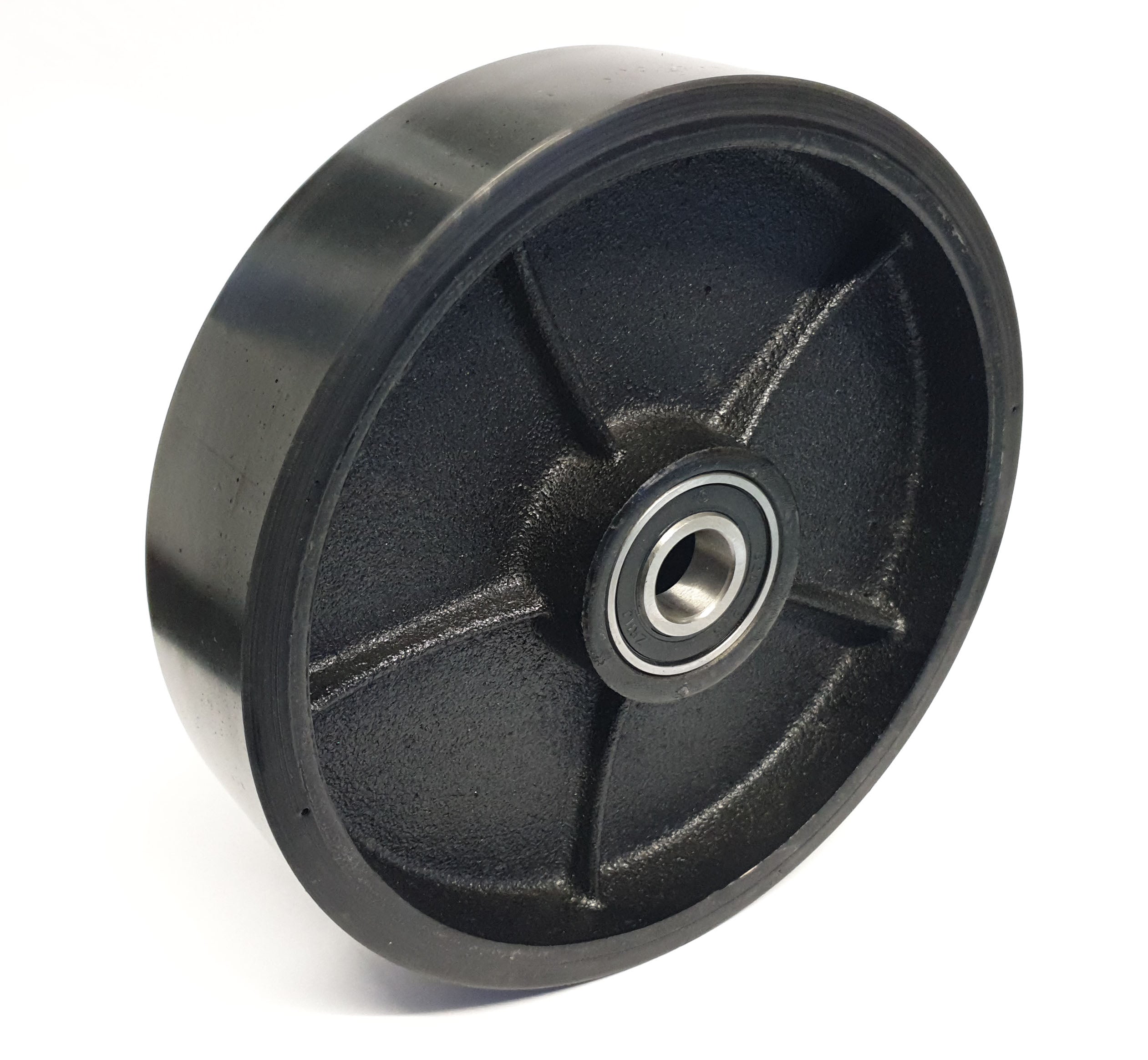 Steer Wheel Complete Polyurethane 180mm x 50mm x 20mm