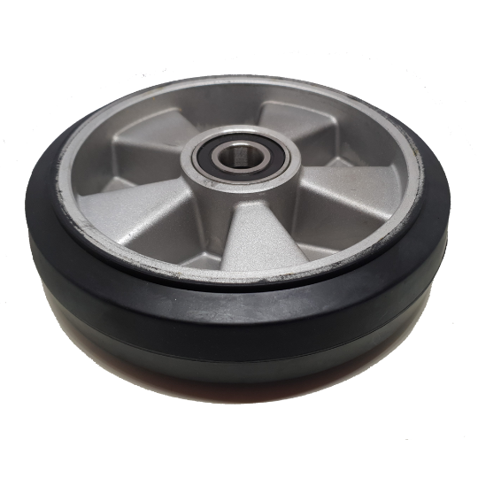 Total Source Rubber Steer Wheel 200mm x 50mm x 20mm