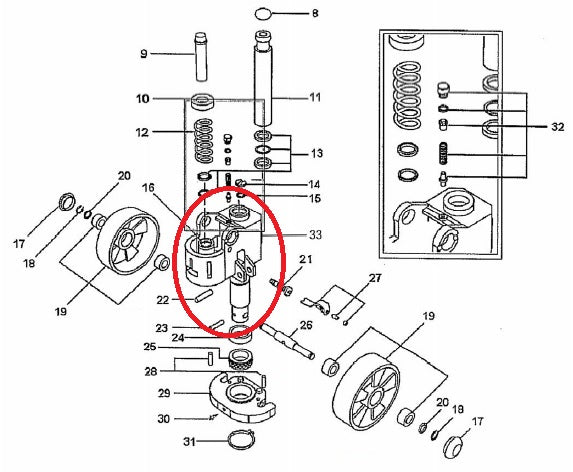 Hydraulic Pump Unit Housing TRP0003 Total Lifter 131TA5496