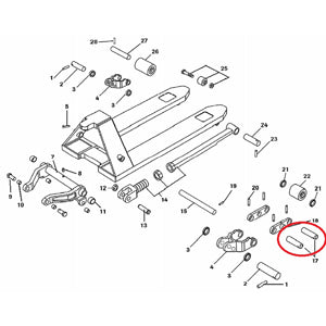 Total Source TRP0003 Axle 20mm x 94mm 144TA2684