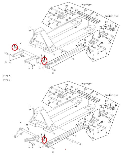 Washer 28mm x 38mm x 1.5mm Total Source 144TA2696
