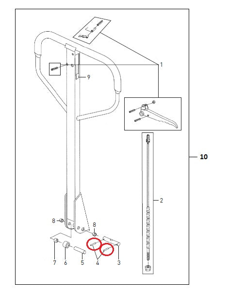 Elastic Roll Pin TRP0003 Total Lifter 144TA2715