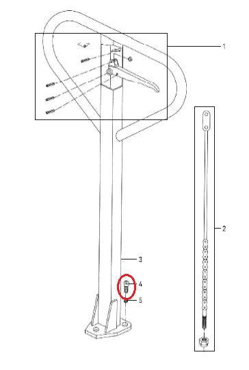 Hexagon Socket Cap Screw M10 x 20mm DF2000 Total Lifter 144TA2744