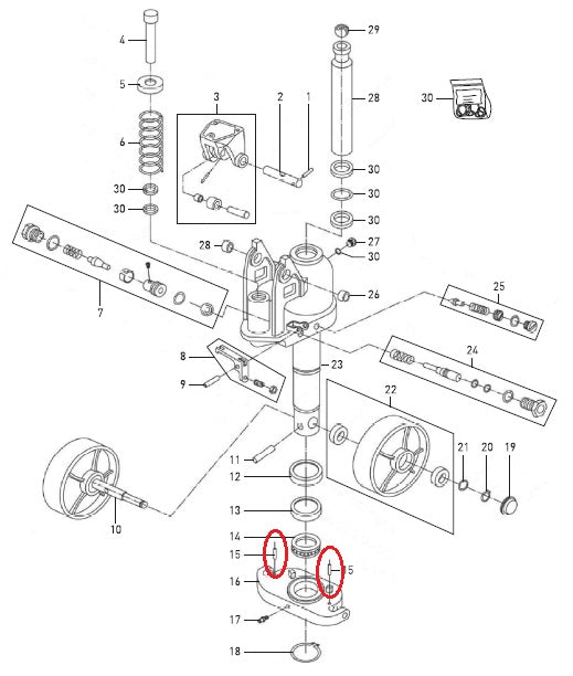 Locking Roll Pin (Pack of 5) Total Source 144TA2881