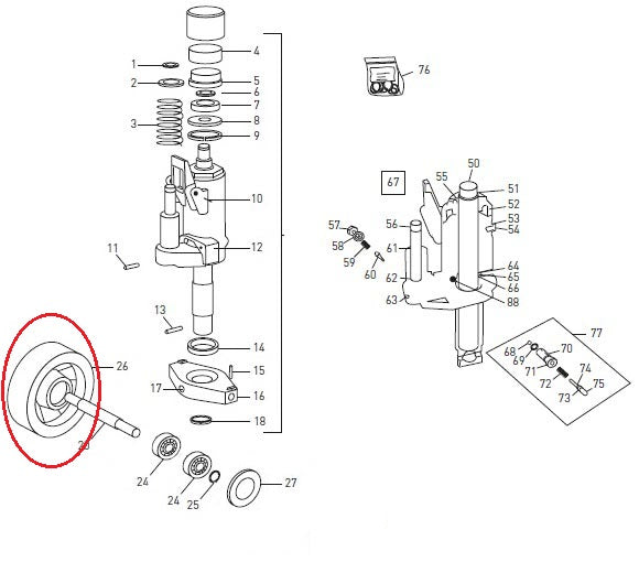 Wheel Complete Rubber BT Toyota 160432