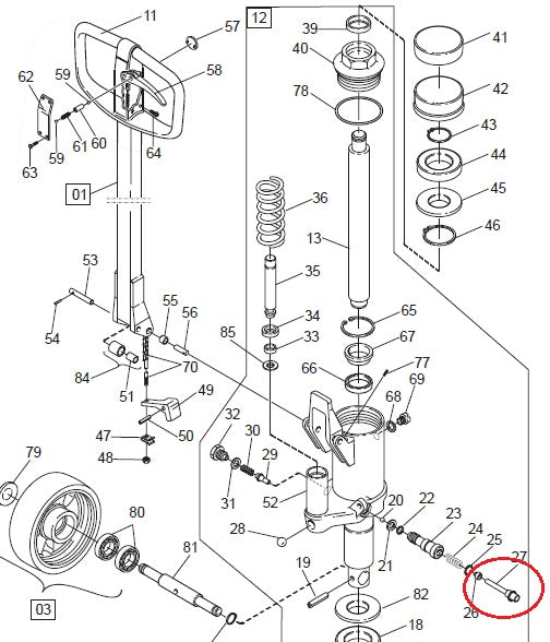BT Toyota LHM200ST Piston 179385