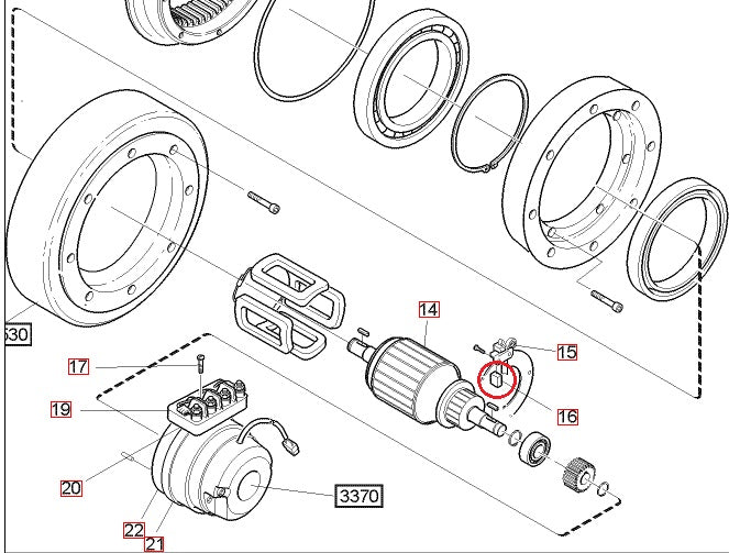 Carbon Brush BT Toyota 179694