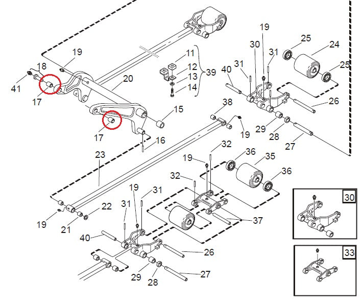 Bush 16mm x 20mm x 14mm BT Toyota 30018
