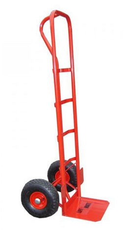 250kg P Handle High Back Sack Truck With Fixed Foot Plate