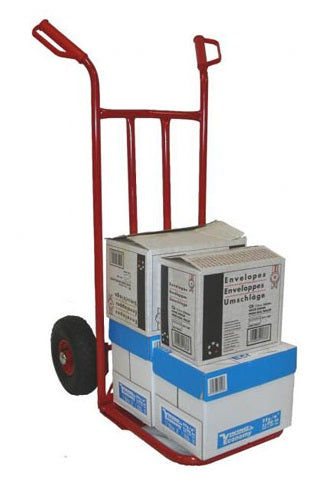 250kg D Handle Sack Truck With Dual Foot Plate