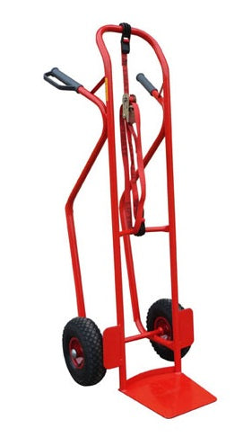 250kg Curved Back High Back Sack Truck With Fixed Foot Plate