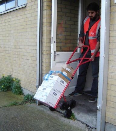 150kg Stairclimbing Sack Truck With Fixed Foot Plate