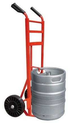 250kg D Handle Beer Keg Sack Truck With Fixed Foot Plate