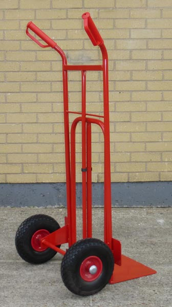 250kg D Handle Sack Truck With Long Dual Foot Plate