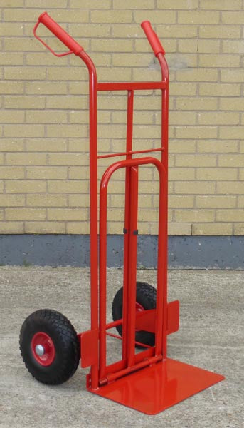 250kg D Handle Sack Truck With Long Dual Foot Plate