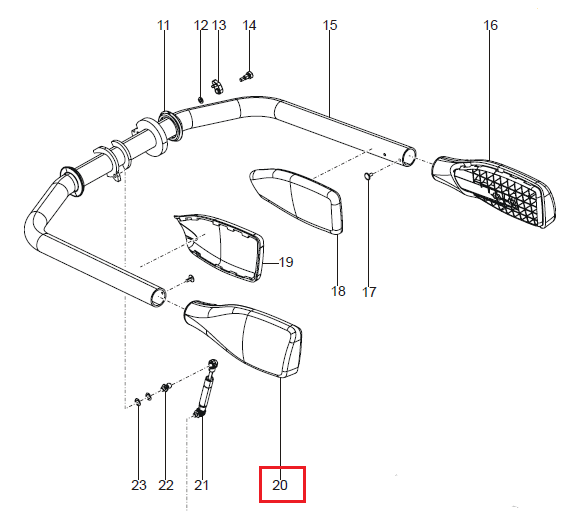 BT Toyota LPE200 Housing Cover Left Hand Side 7531853