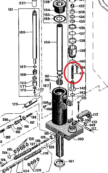 Pressure Spring Logitrans HL1000/3 958141