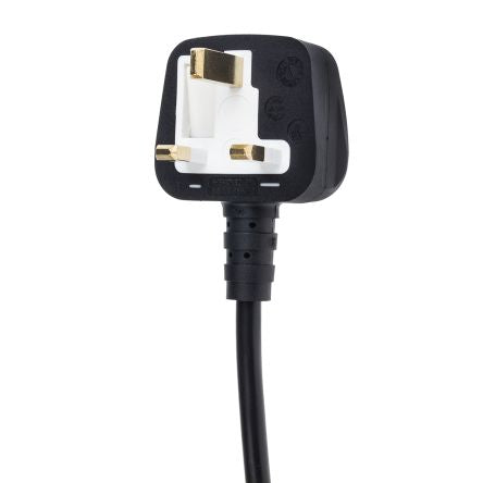 Charger Power Cable IEC to UK Plug 3m Length Pramac PTB00019