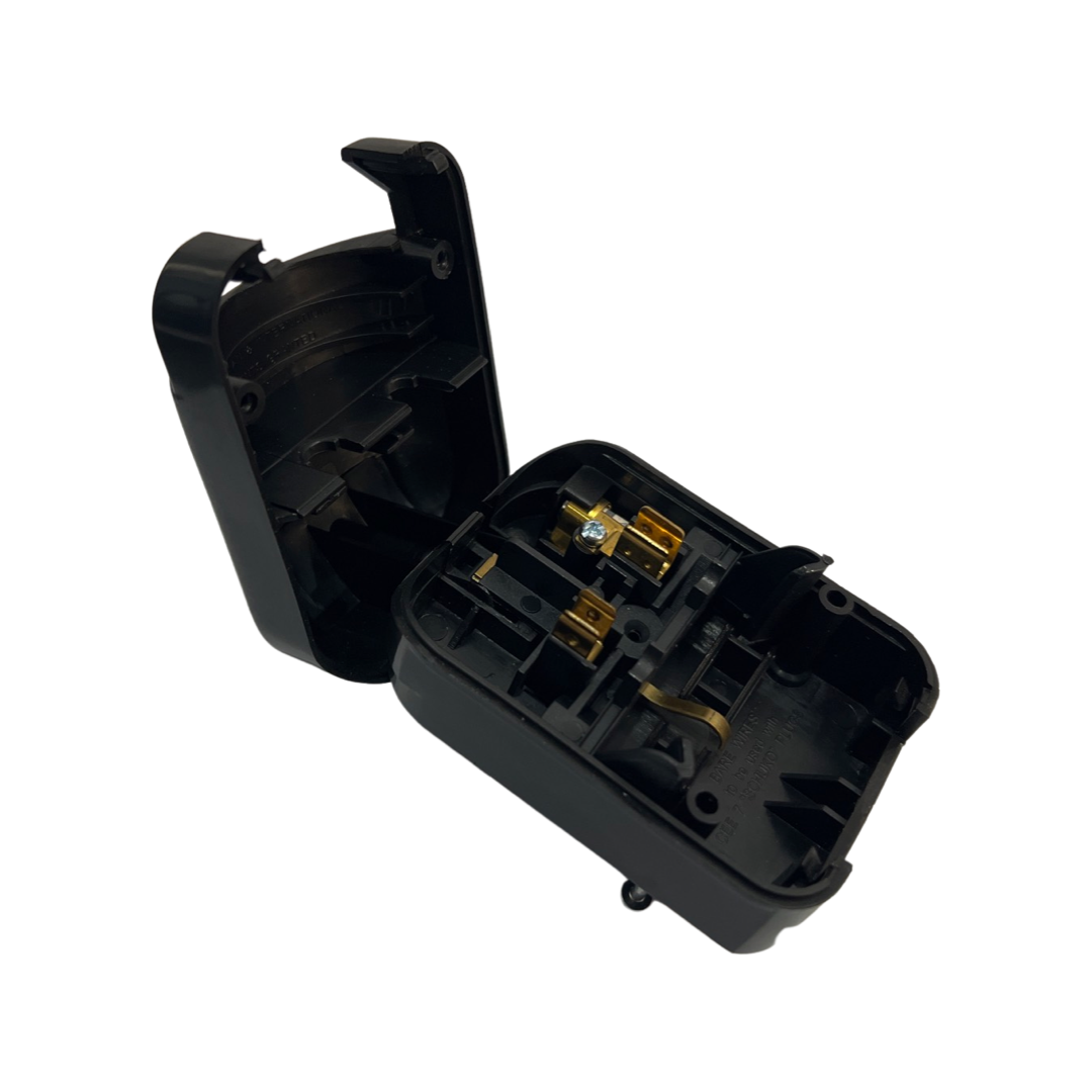 Logitrans 10A Europe to UK Mains Connector Converter