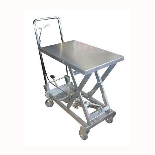 100kg Manual Aluminium Scissor Lift Table Lift Mate BSL10ALU