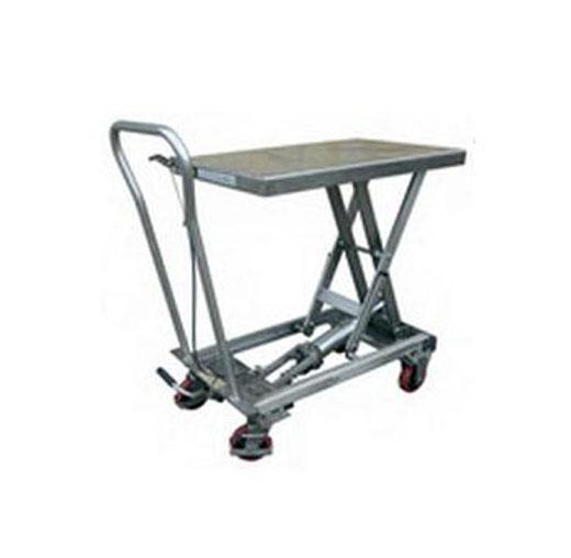 500kg Manual Stainless Steel Scissor Lift Table Lift Mate BSL50SS